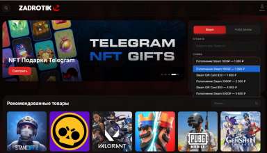 Скамеры создали фейковый маркетплейс цифровых товаров под брендом Zadrotik - «Новости»