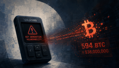 Крупная уязвимость в биткоин-кошельке Coldcard: за 25 минут похищено 594 BTC - «Новости»
